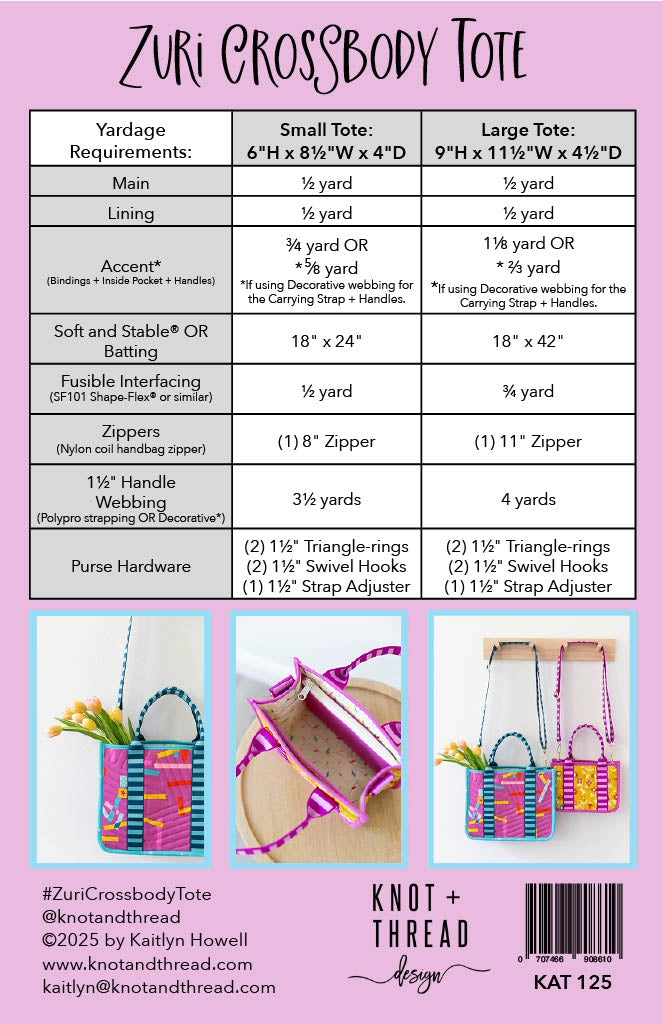 Zuri Crossbody Tote