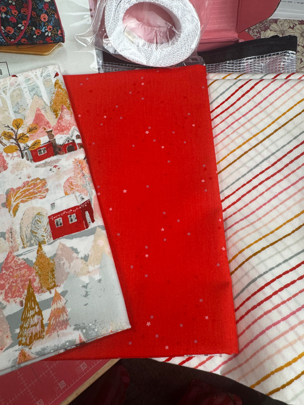 Pink Christmas All The Things Tote Complete Kit